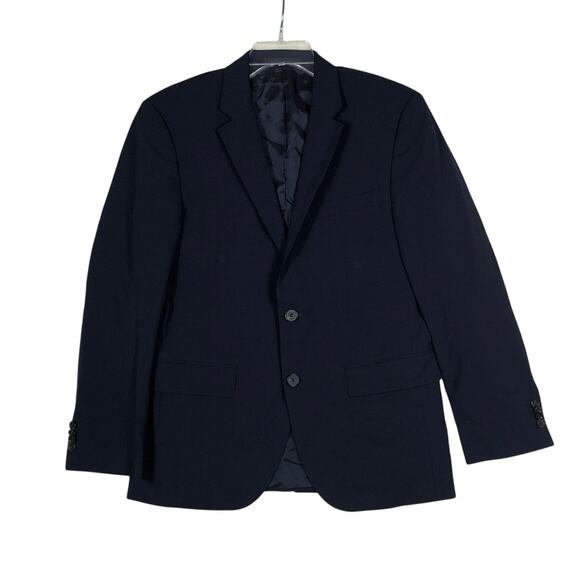 Hugo Boss The Jam 75/Sharp 3 Wool Jacket Blazer Black Size 36S Stretch Solid - Picture 1 of 10